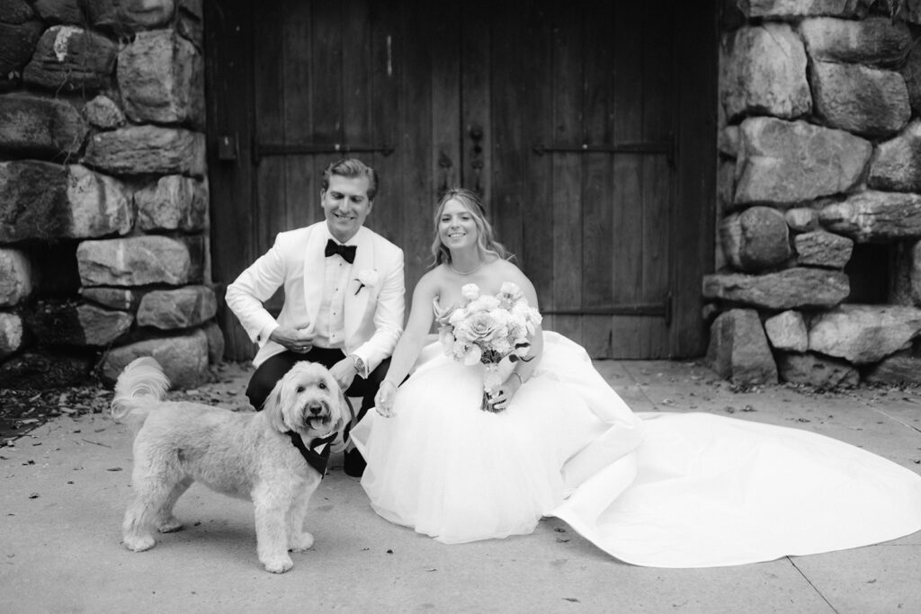 blue hill stone barns wedding