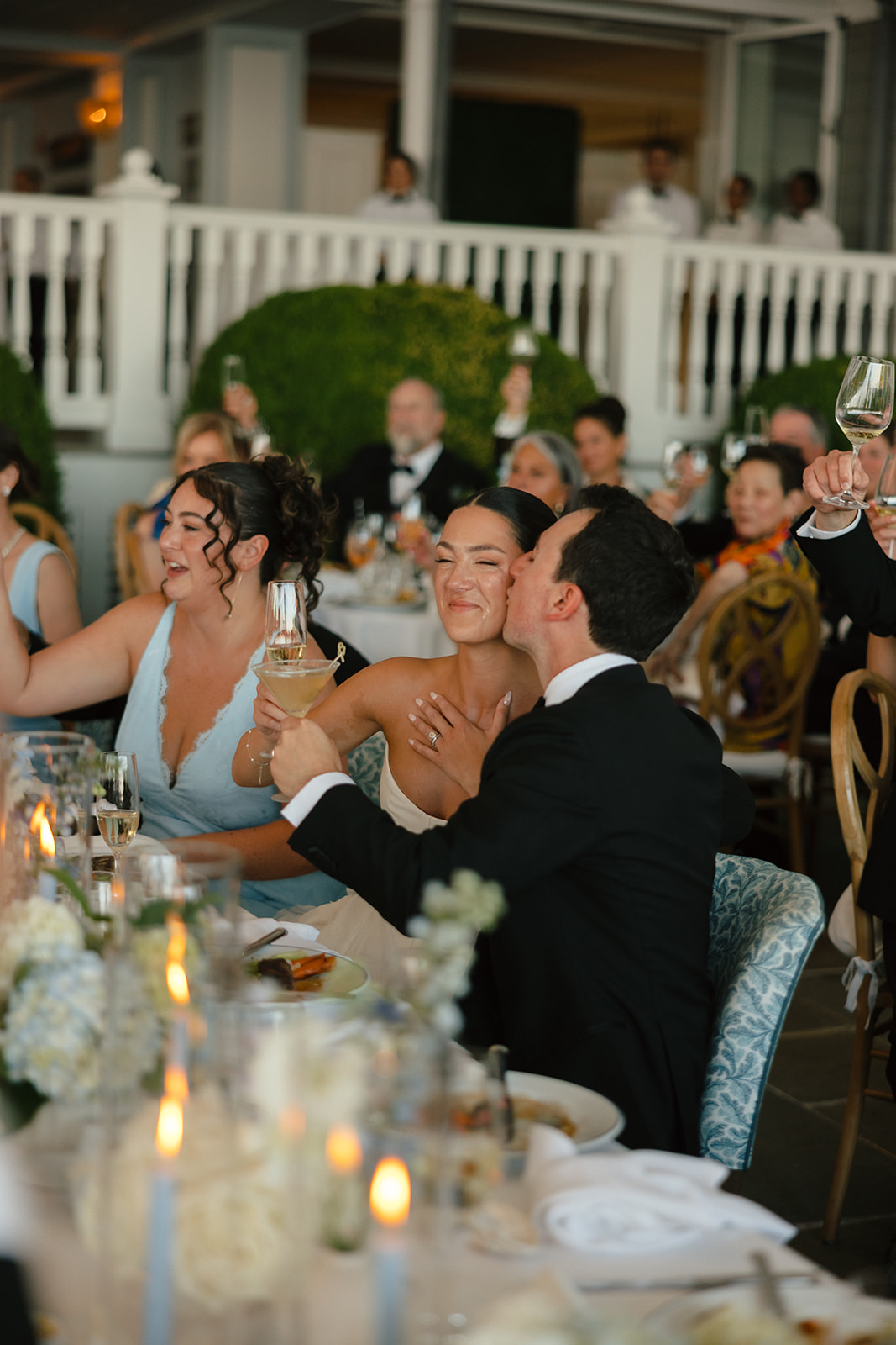 belle haven club wedding reception photos