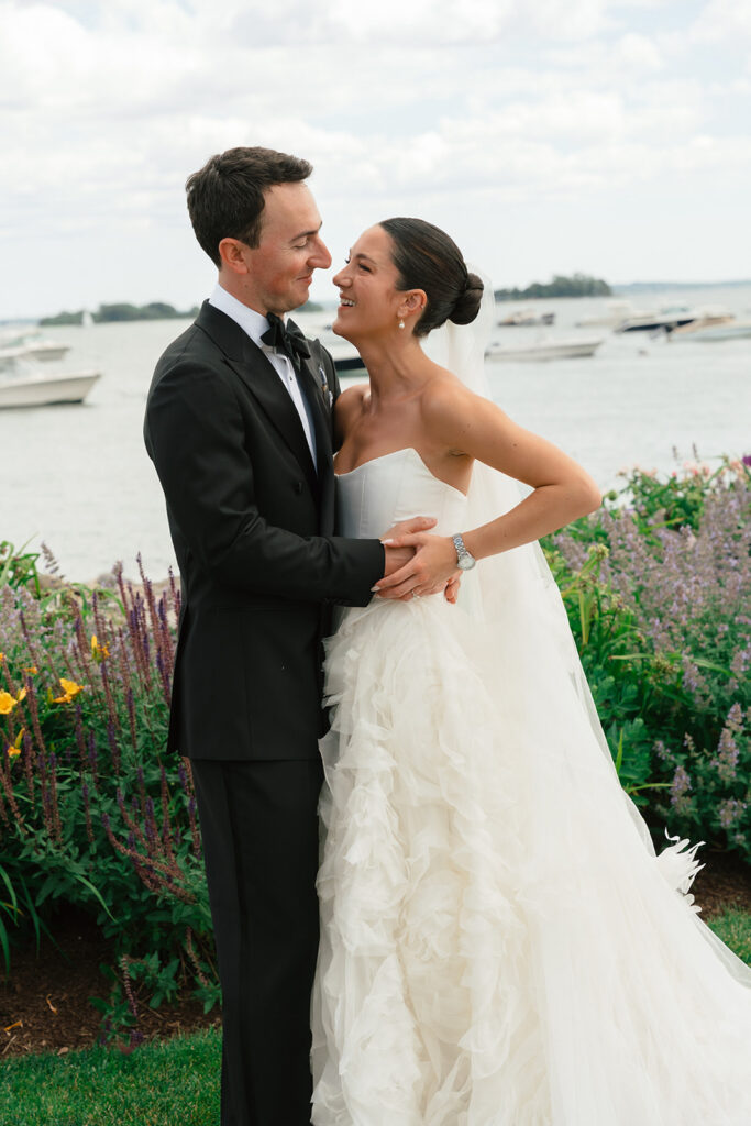 belle haven club wedding photos