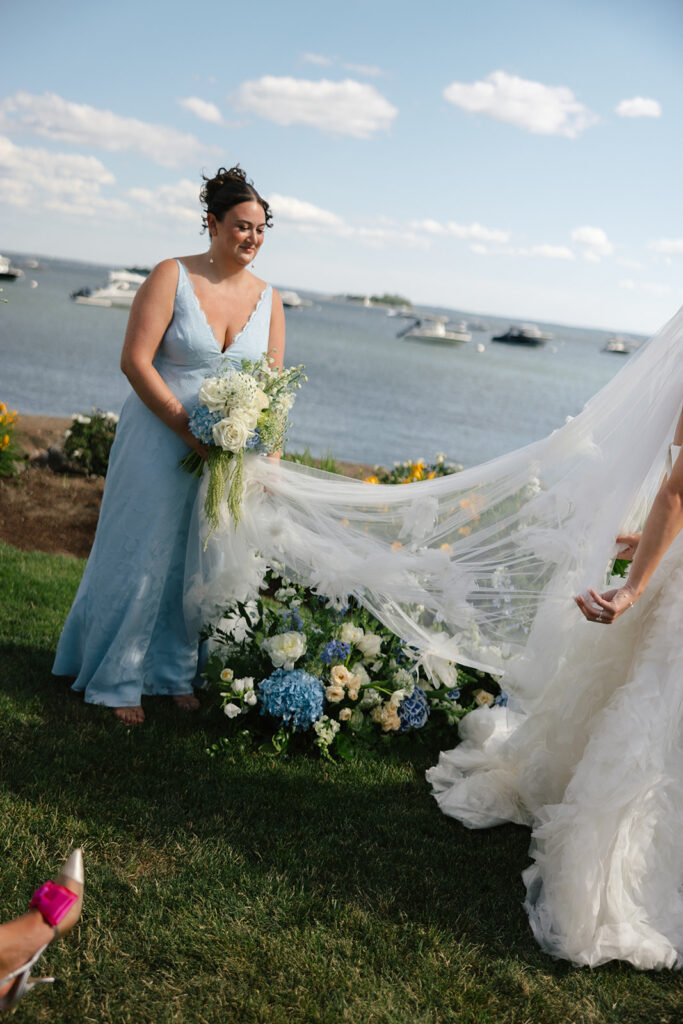 belle haven club wedding photos